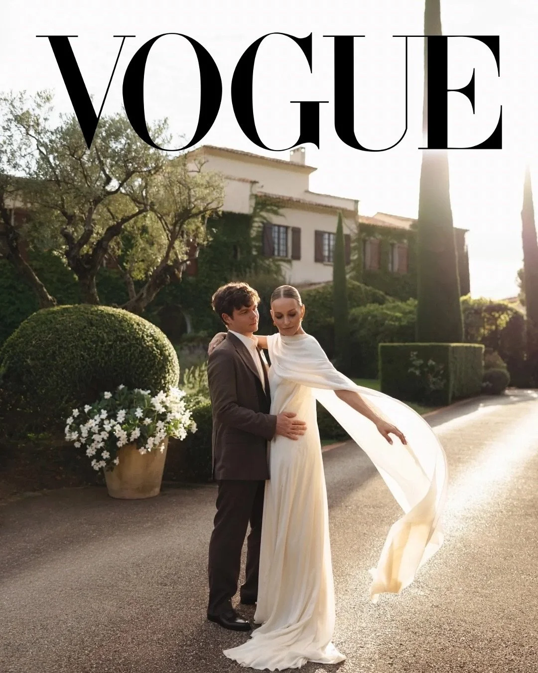 ZO &amp; WILLOW BRIDE | @SusanneKnispel just married her love @GeorgListing. Their dreamy wedding is now featured in @Voguegermany.
Susanne wore the Lirio gown by @cortanabrides for her wedding welcome dinner.   It is an honour to have played a small
