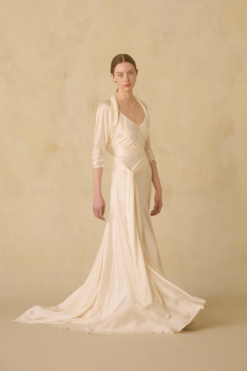 Salvia wedding dress by Cortana
