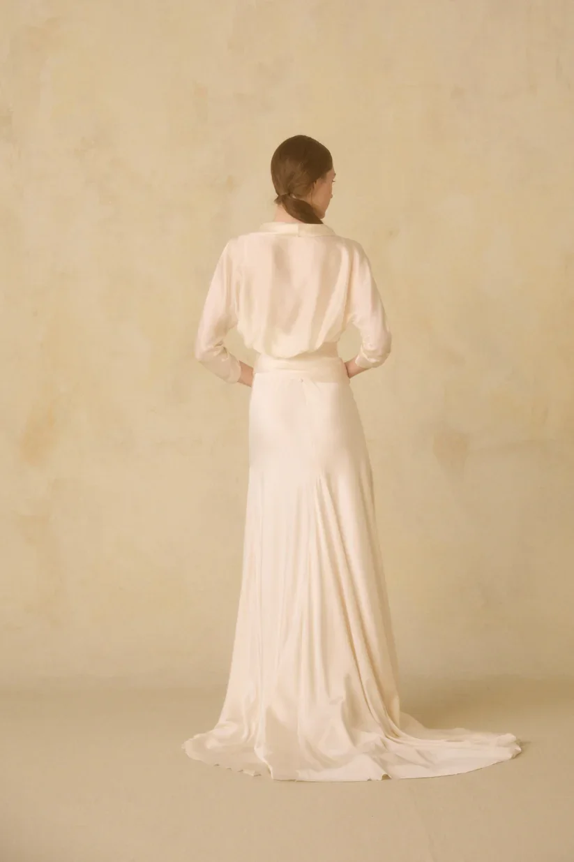Salvia wedding dress by Cortana