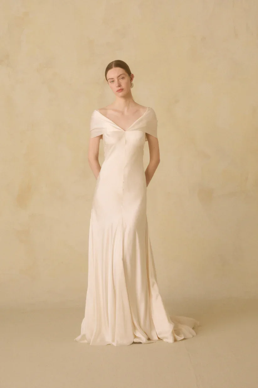 Salvia wedding dress by Cortana