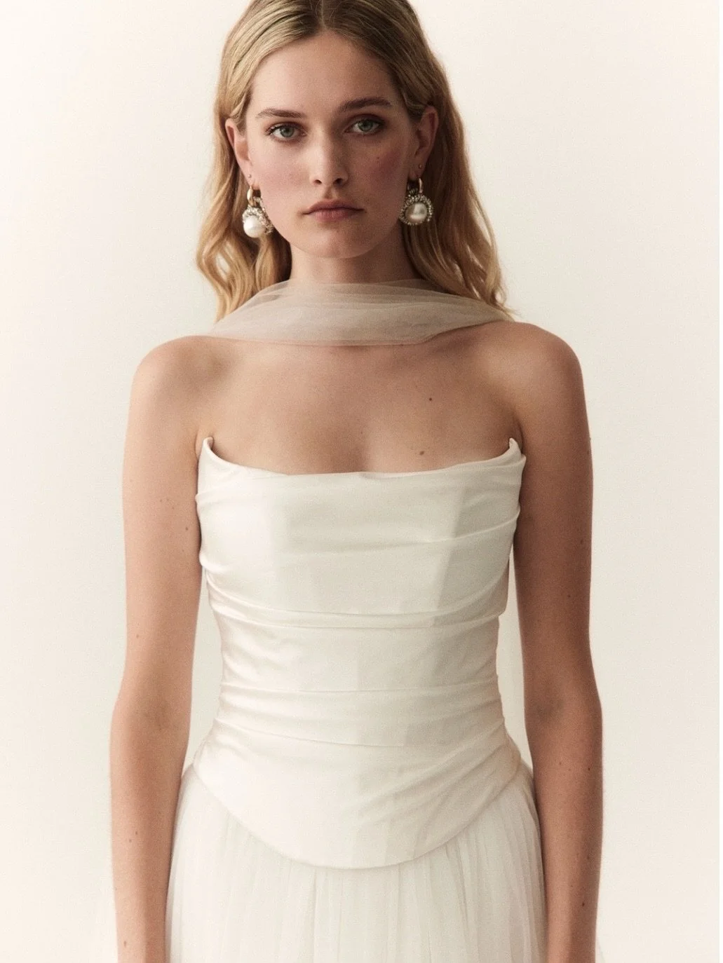 NEW | Mabel silk corset &amp; Marianne soft tulle skirt by @preajames_bridal 

The most wonderful 2 piece.  Romantic, soft &amp; modern.

Available in our collection to try on &amp; order.  The recommended ordering time for Prea James collection is 8