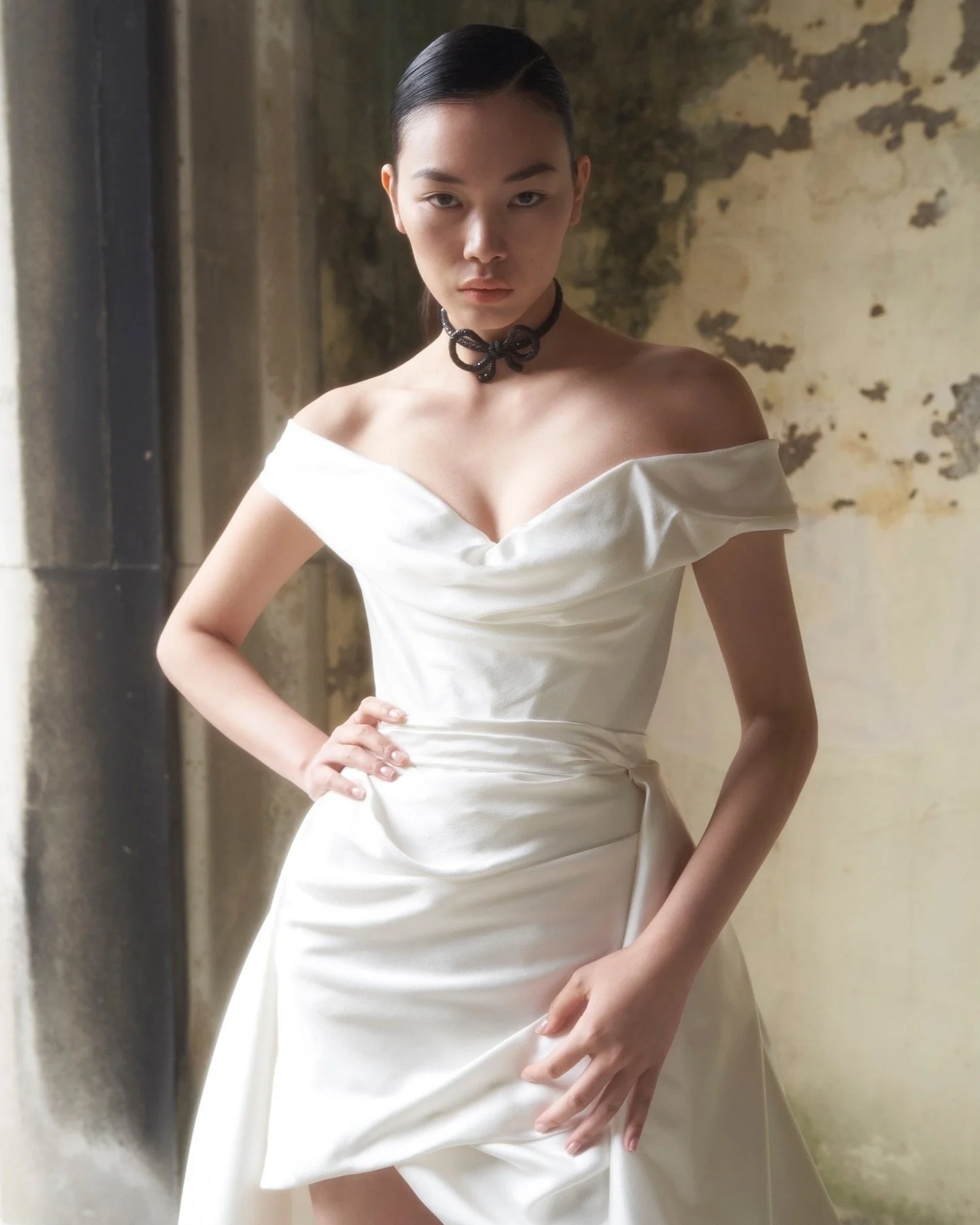 NEW in our collection. The Nova Mini Cora @viviennewestwood has arrived in Berlin. 
Taking inspiration from the seminal Cocotte silhouette, featuring a sculpted corset is styled here with the Diva Train - a baroque structured style, inspired by the C