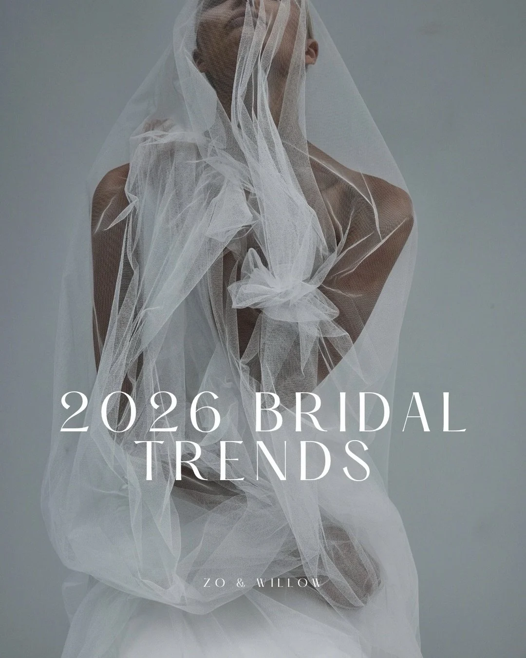 Here is your 2026 Bridal Trends list:
Strong corsetry - @viviennewestwood wedding dresses are the way to go;
Unexpected pops of lace - think @katherinetash pieces;
Statement veils - we love the variety of options by @kyhabride and delicate tulle by @