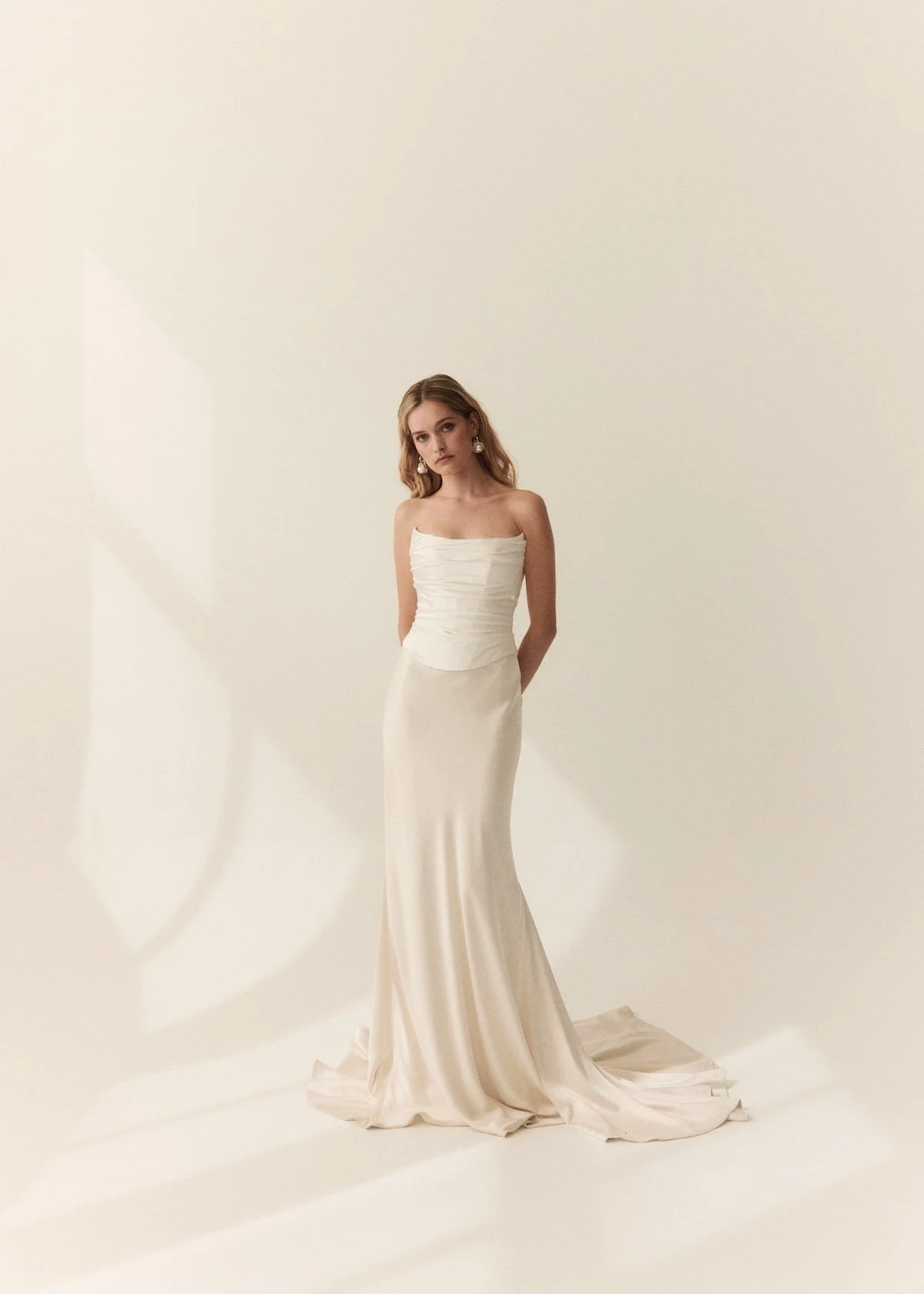 Mabel wedding corset &amp; Sadie Skirt by Prea James