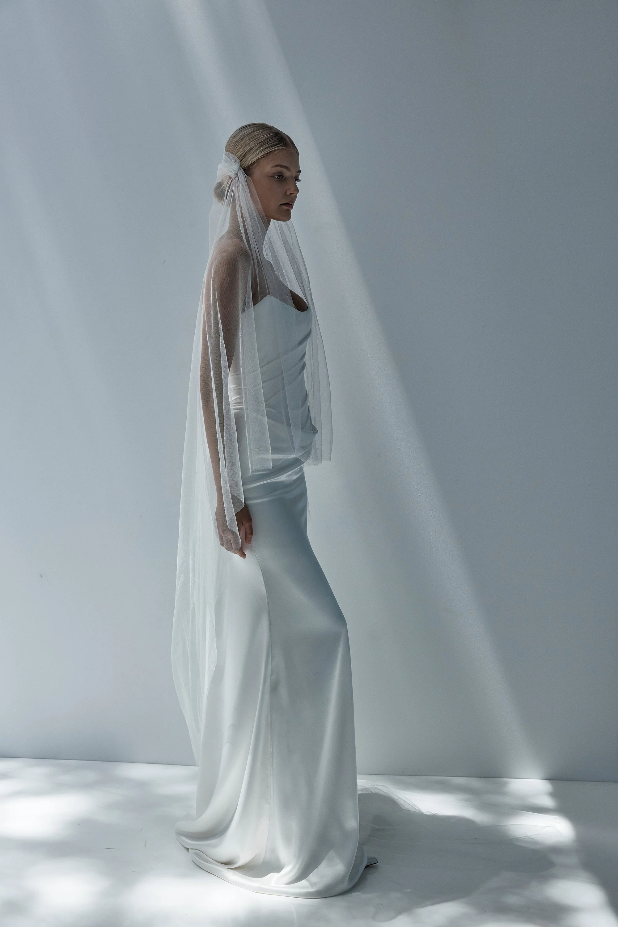Marlowe veil by KYHA Bride