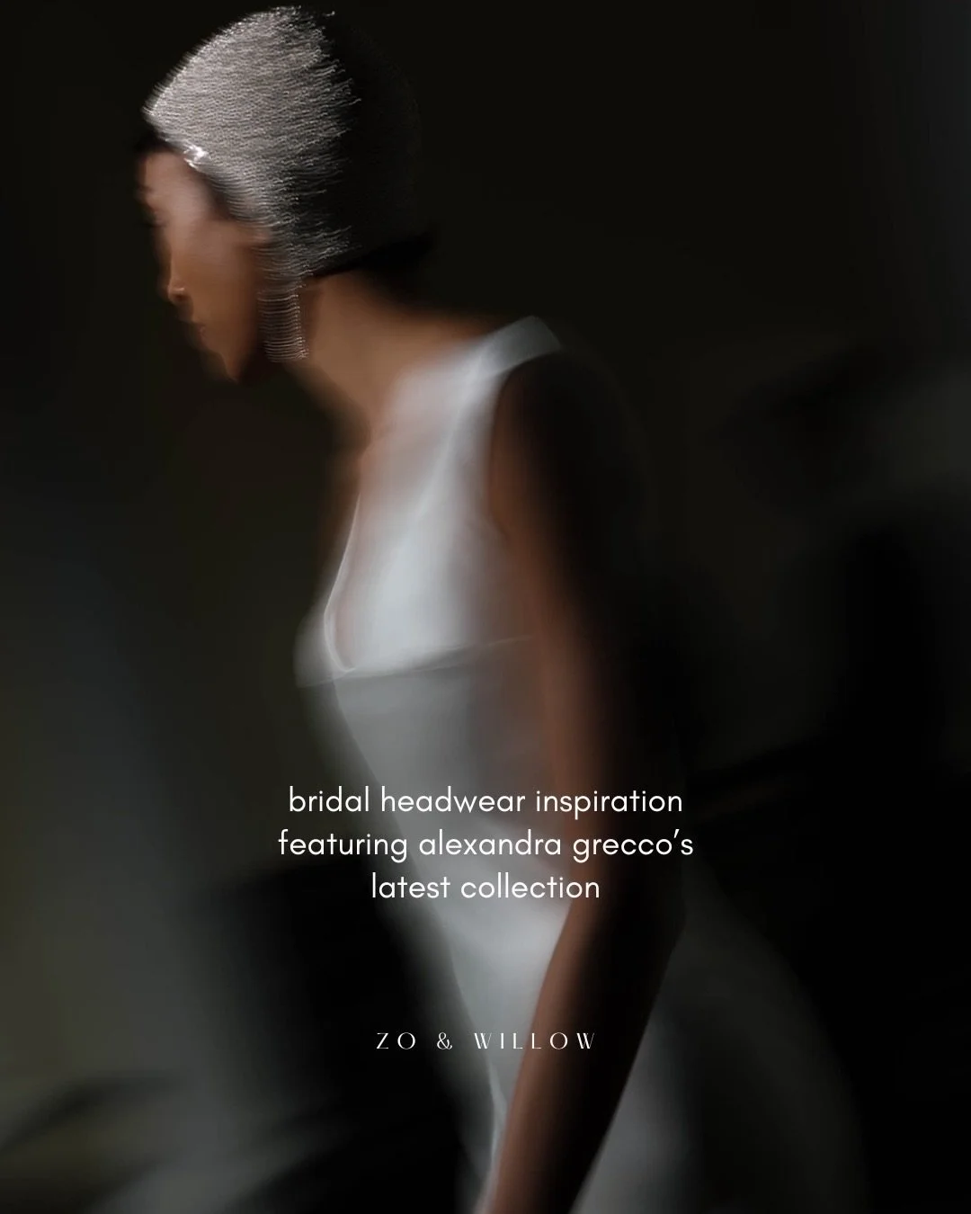 Saving this for inspiration. 
Dream Baby Dream by Alexandra Grecco is everything we want to see more of in bridal headwear: Juliet caps, lace caps, feathered headbands, glittering hair pieces. 
Joyful, maximalist, and long overdue.

Photos: Victoria 