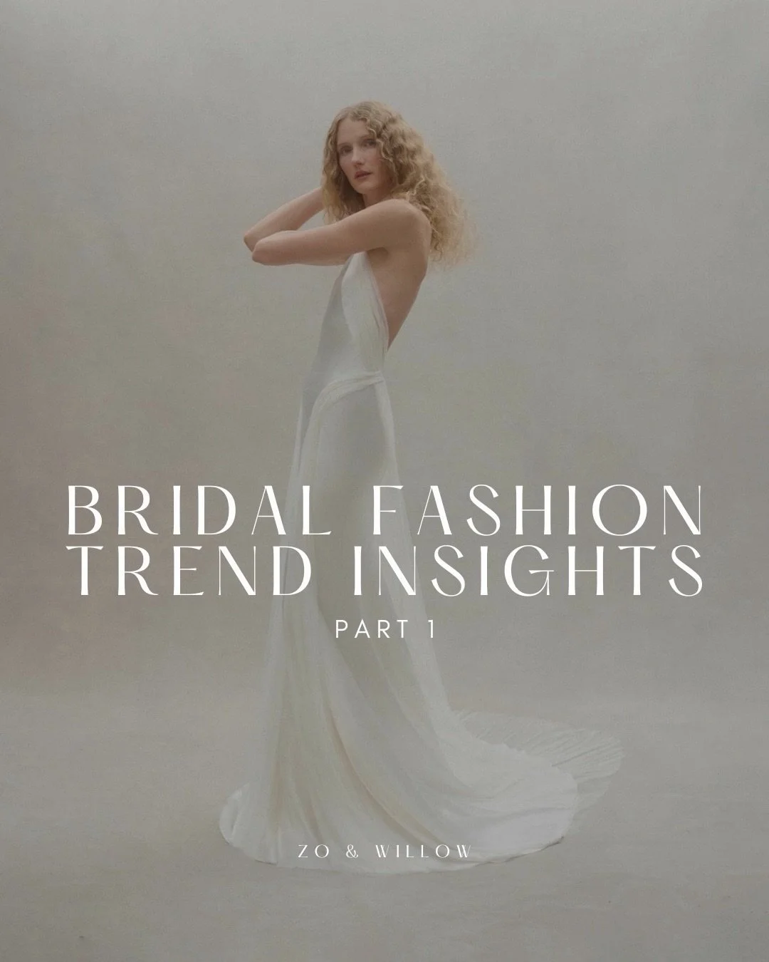 The trends worth knowing for 2027 brides. Sculptural bustiers, dropped and basque waists, the halter neck, and an enduring love for the vintage-inspired, all featuring our designers&rsquo; collections. 

Save this one for your moodboard.