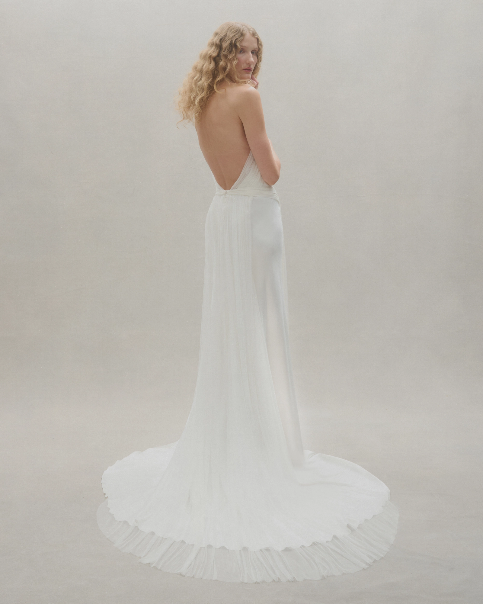 Fox wedding dress by Alexandra Grecco