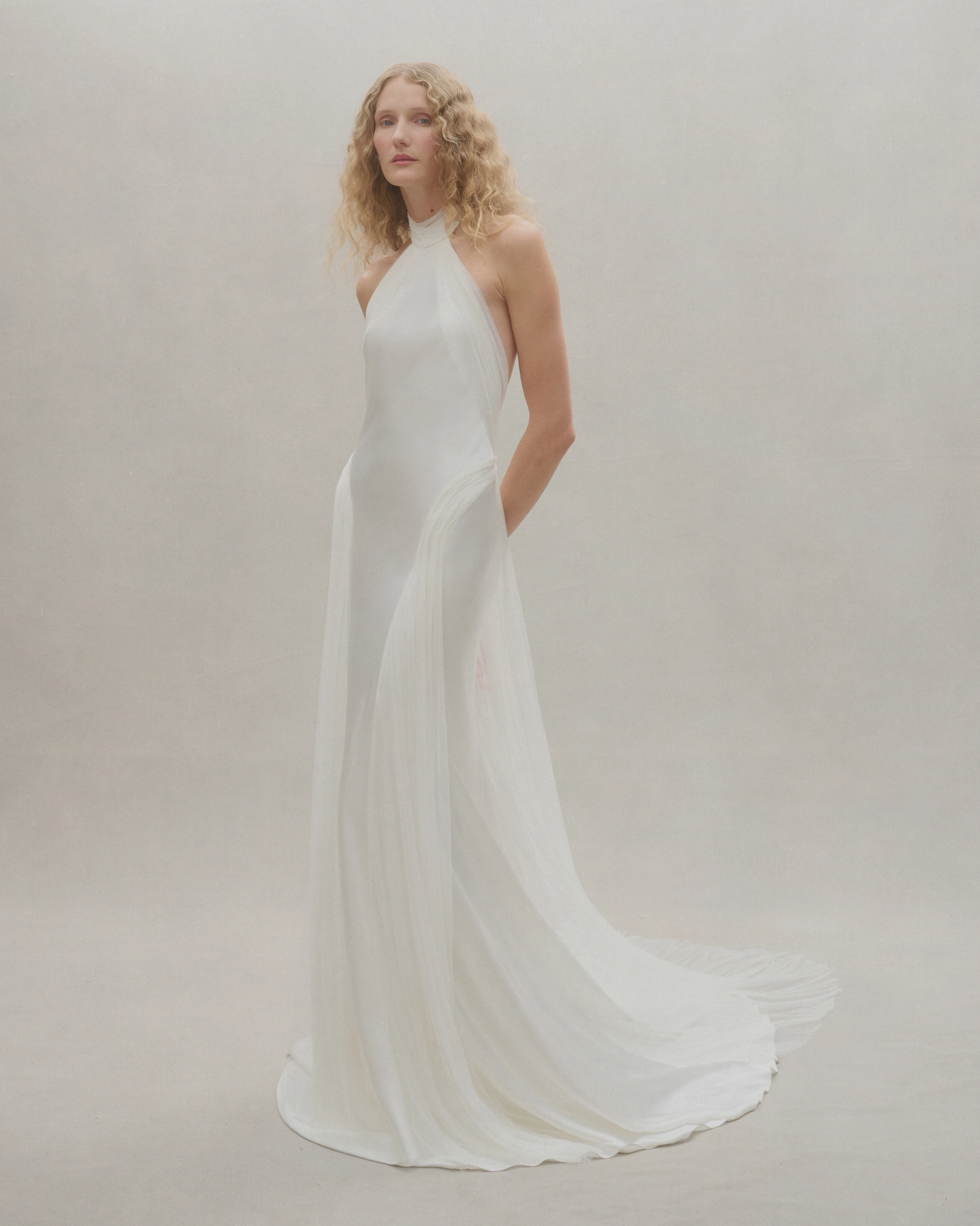Fox wedding dress by Alexandra Grecco