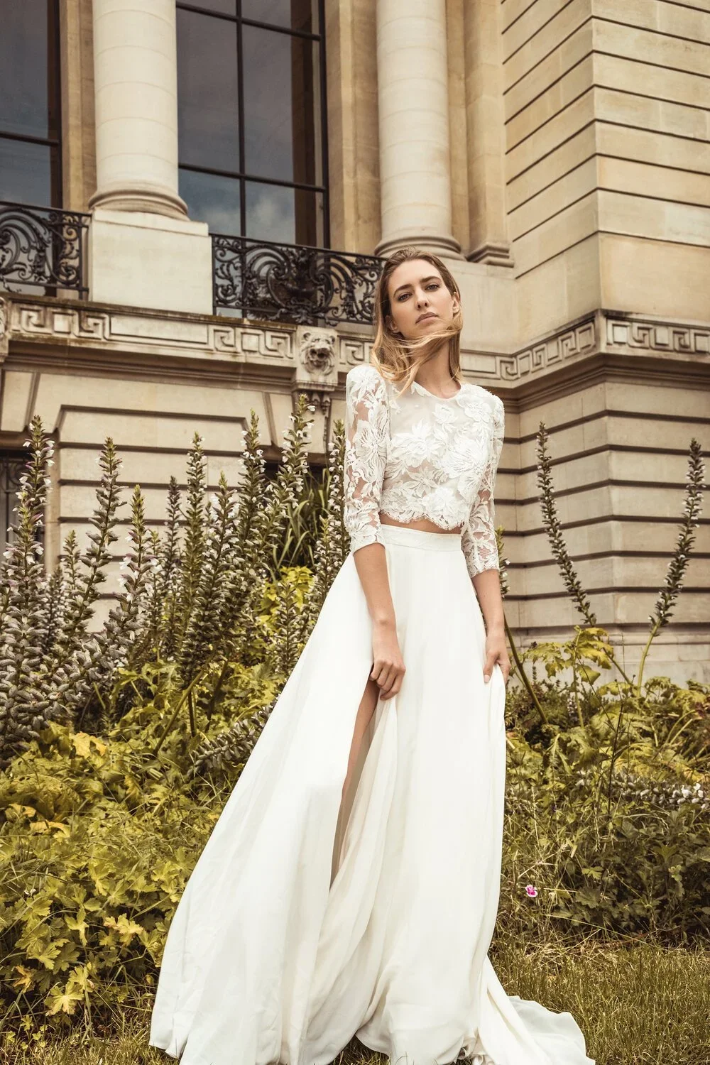 Twice top & skirt by Caroline Takvorian