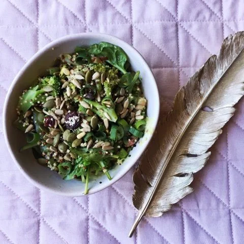 healthy lunch salad