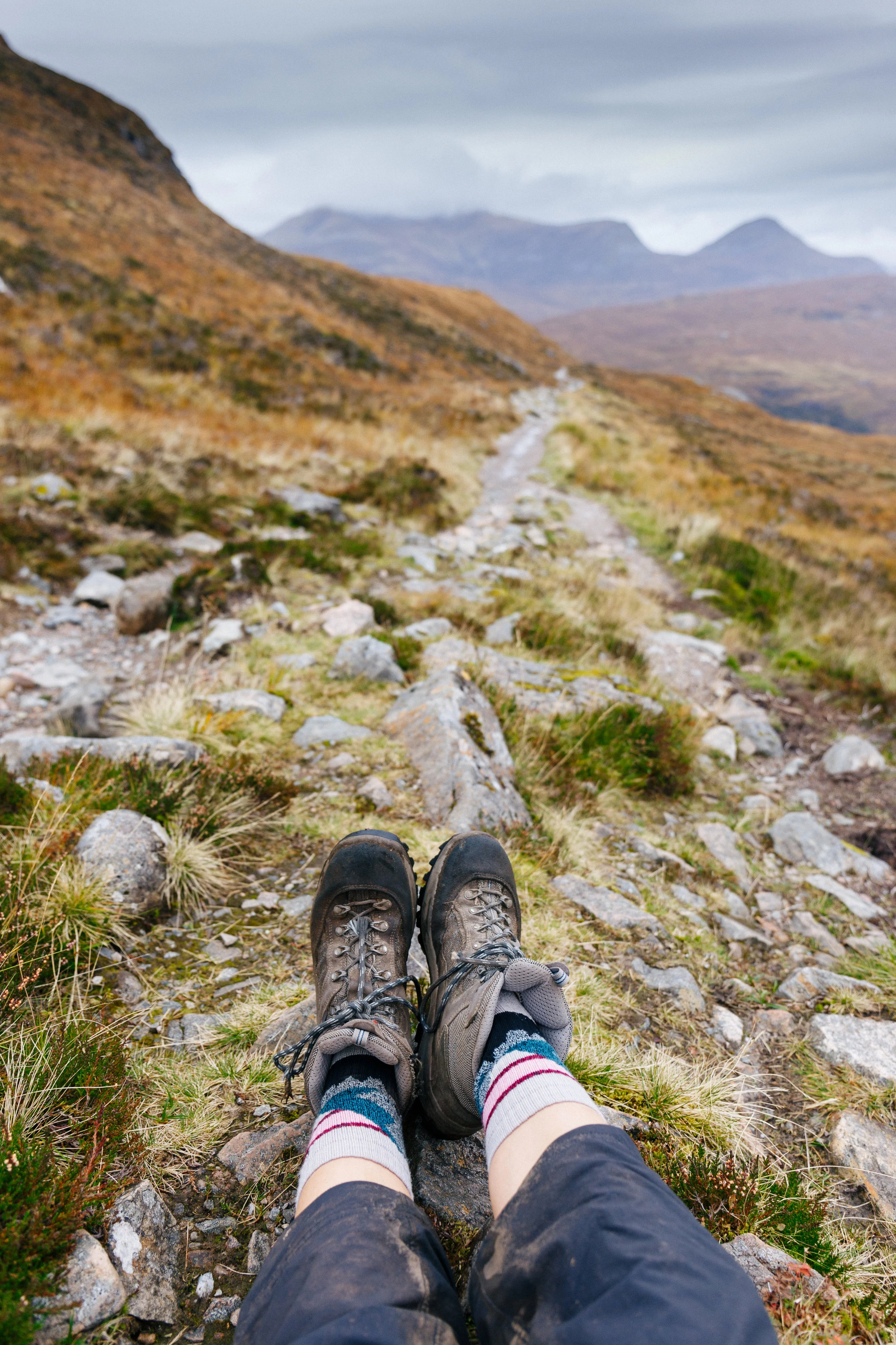 Berghaus Boots and Stance Socks