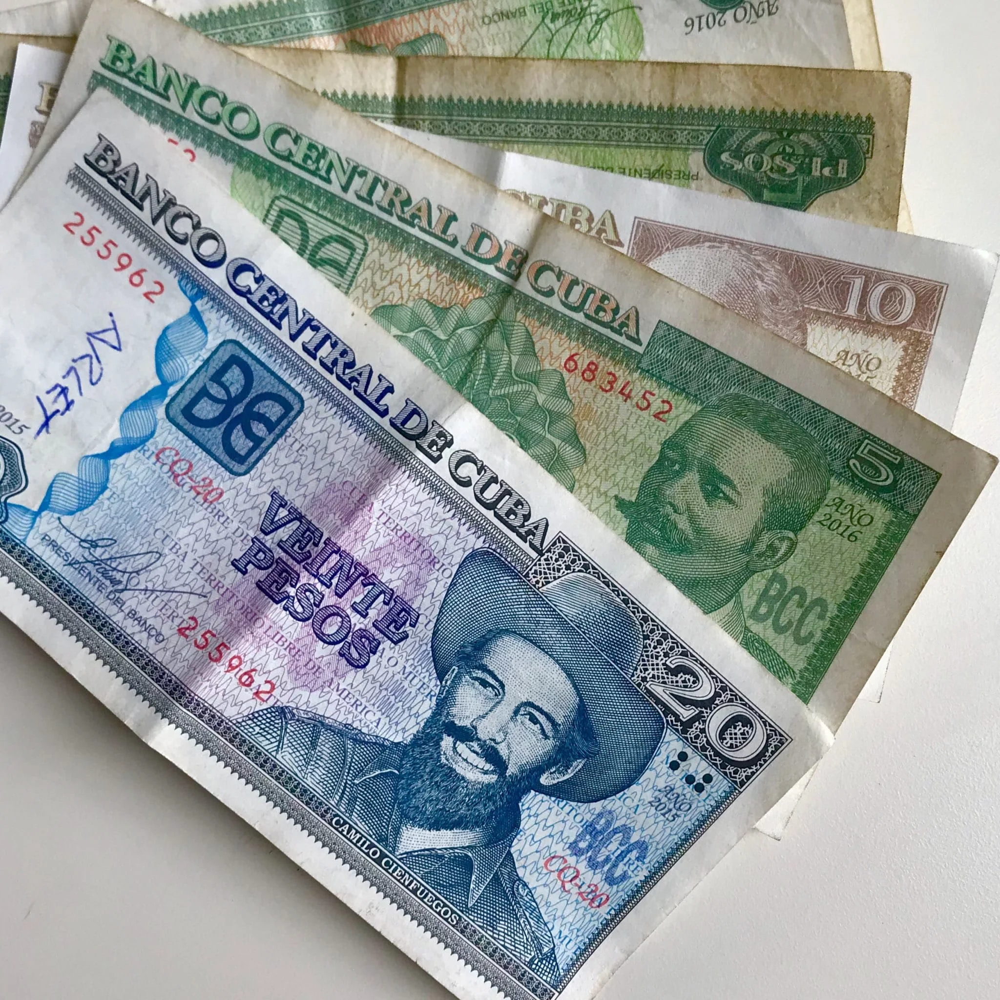 This is the Cuban Peso (CUP)