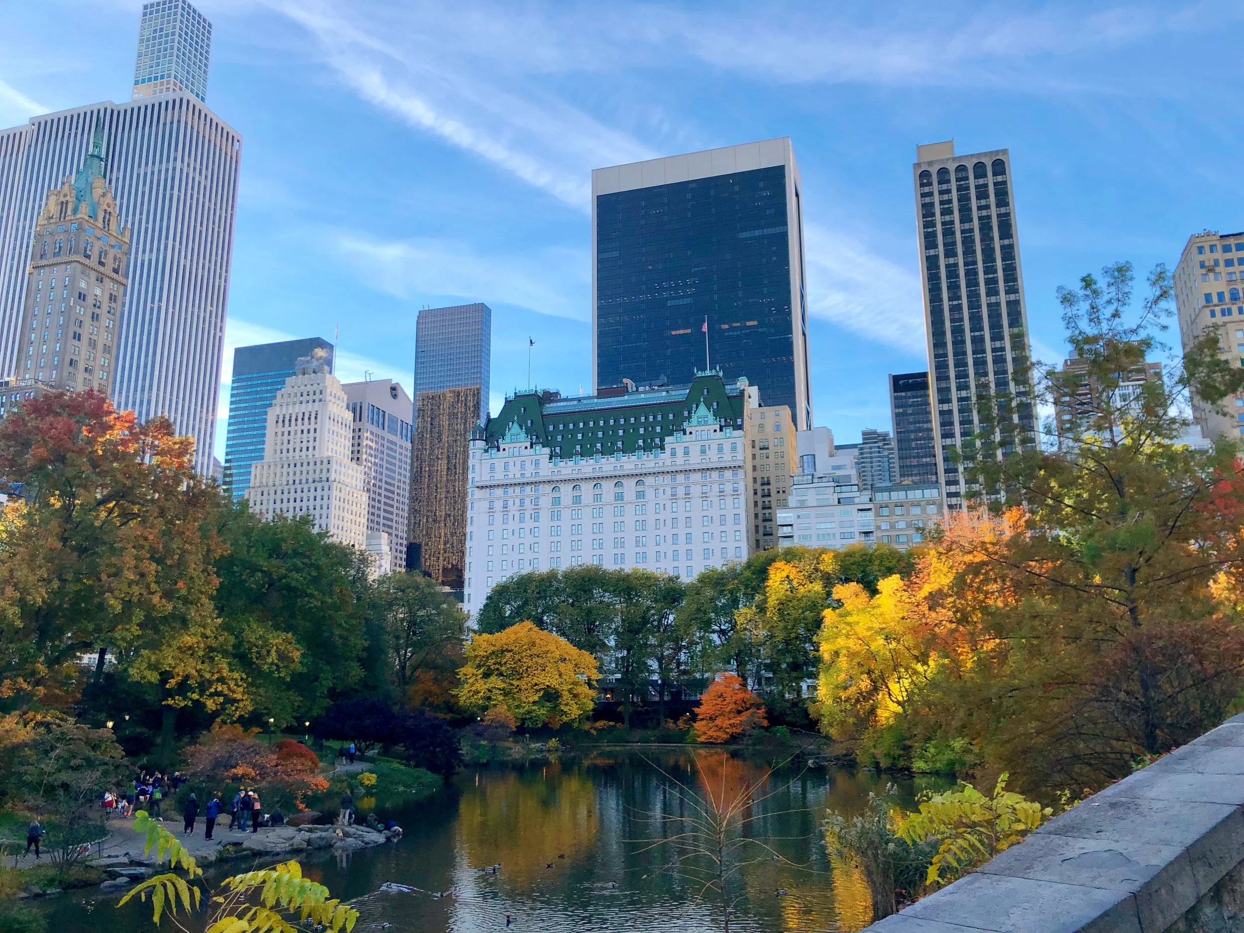 Sometimes, walks around NYC looks like a painting