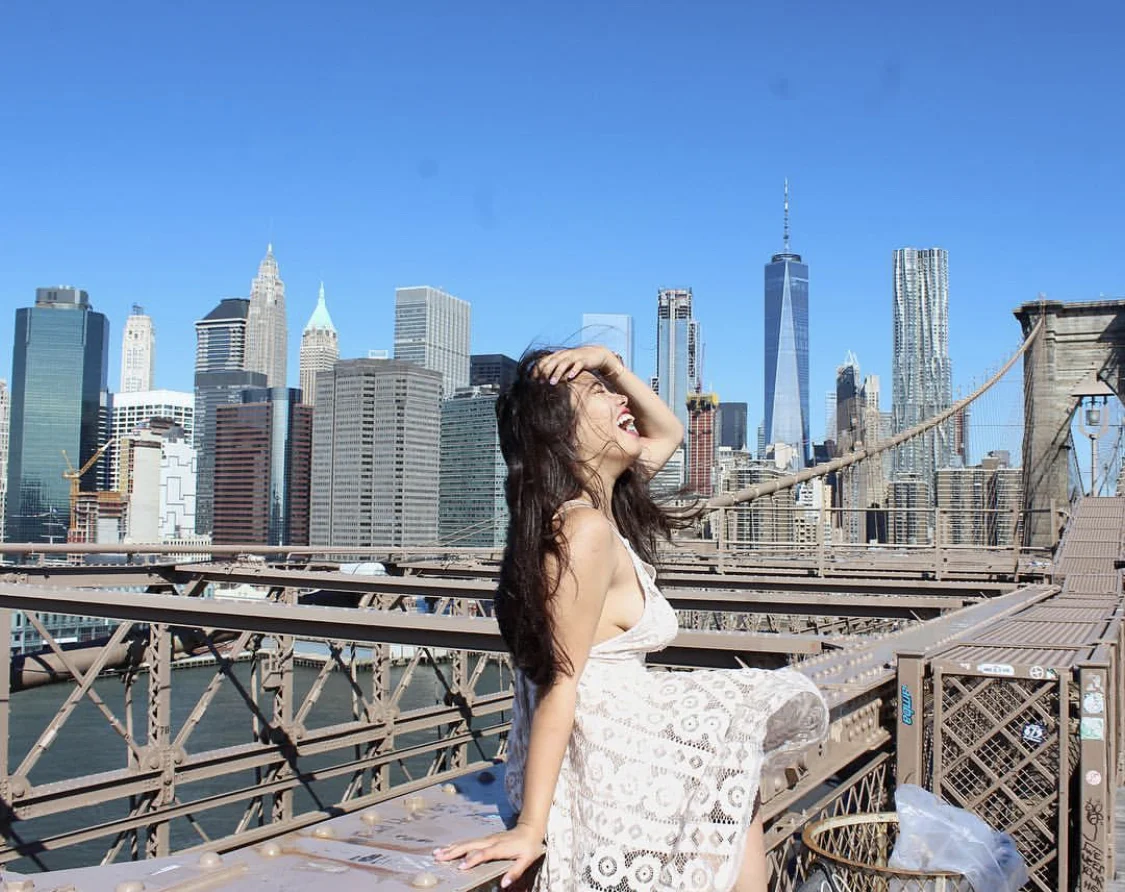 One of my favorite spots to take pictures on the Brooklyn Bridge