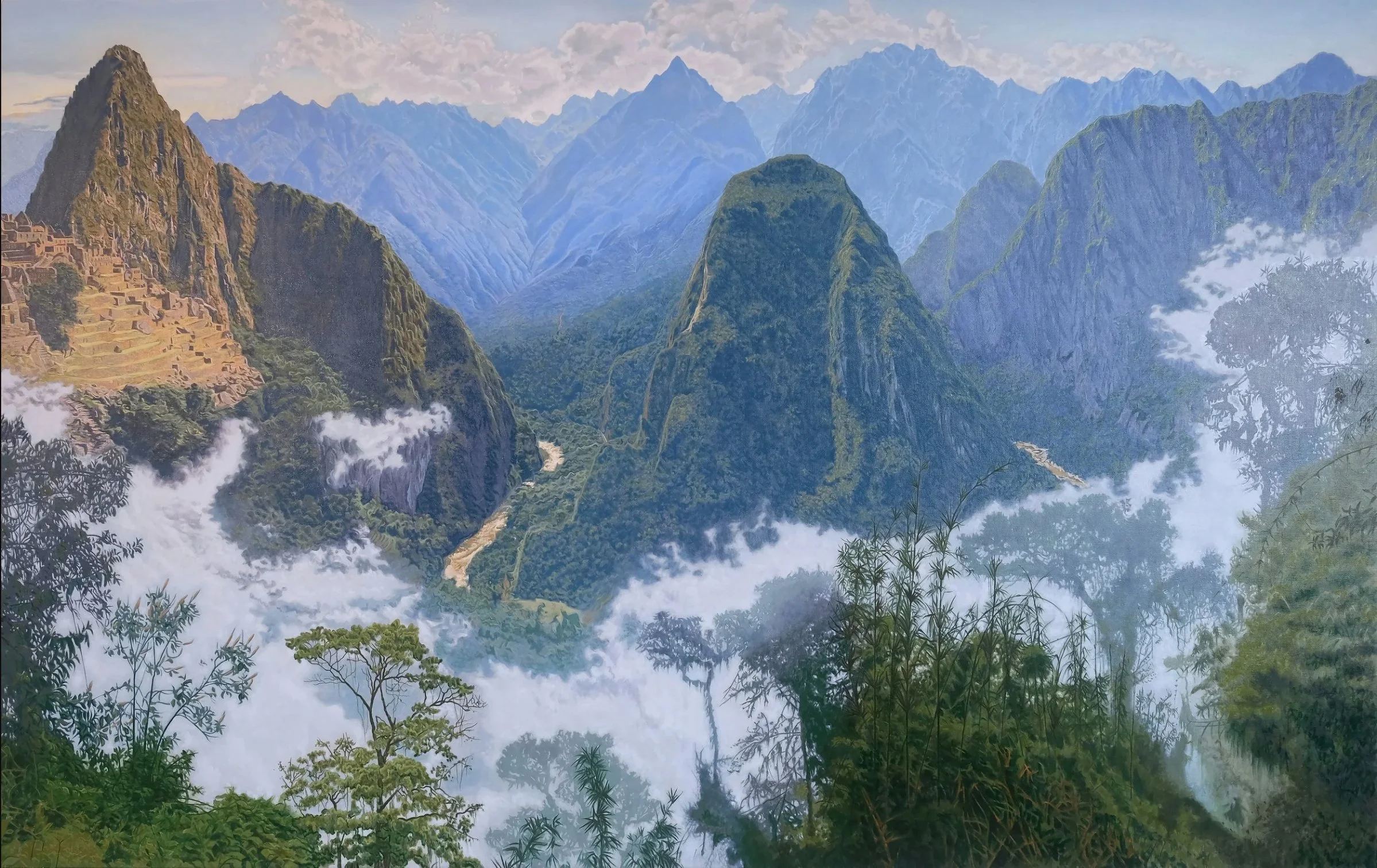 Meanderings of the Urubamba River