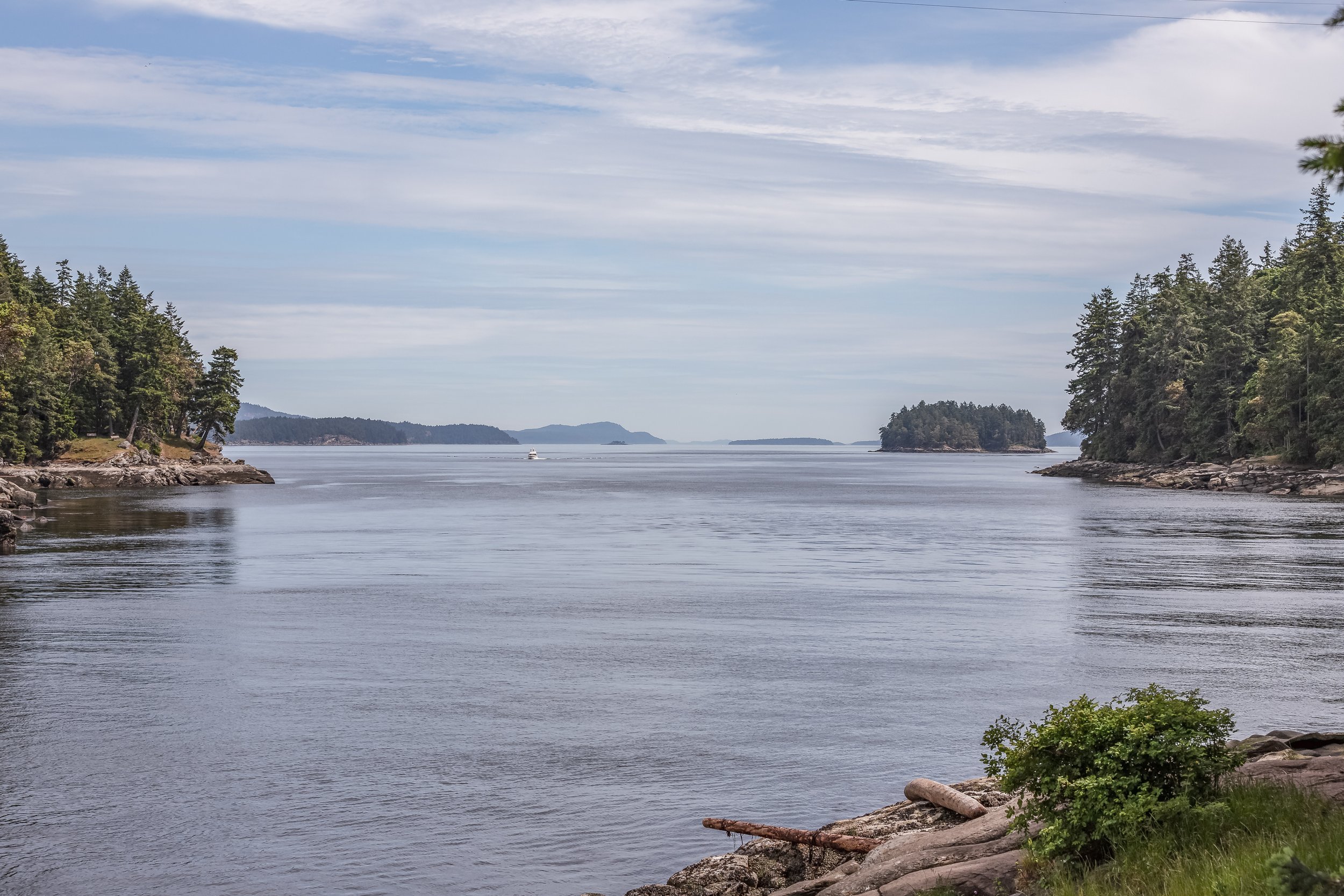  Dodd Narrows as seen from the tip of the Cable Bay trail/Joan Point Park trail system 