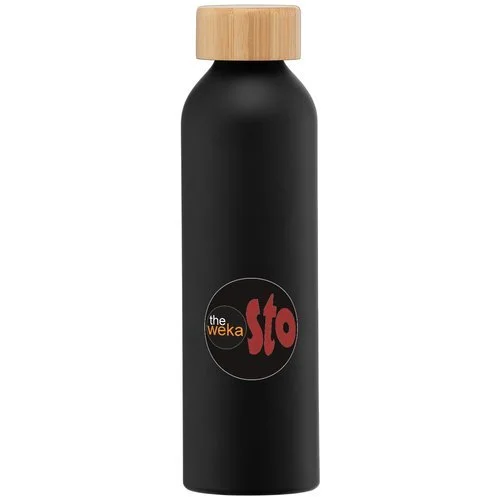 Bamboo Lid Water Bottle with Digital Inkjet – 20 oz.