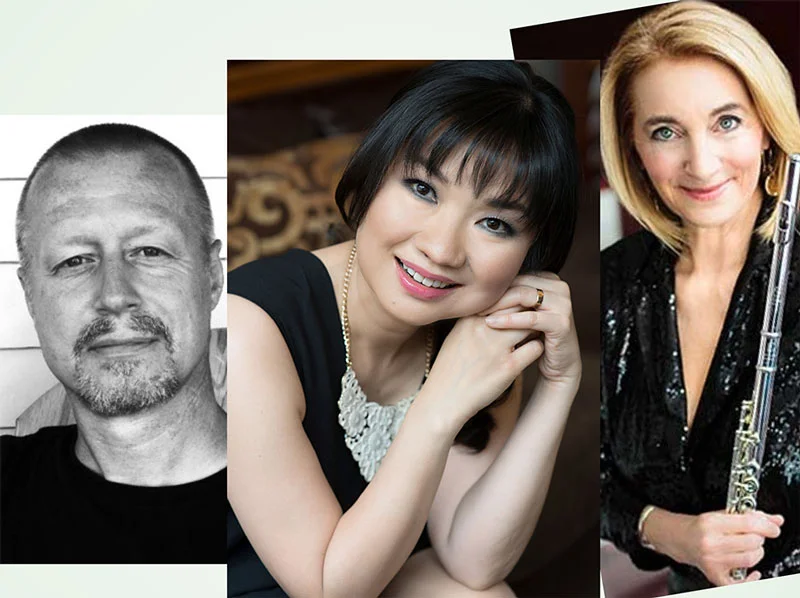 Carol Wincenc, John McDonald and Su perform at the National Flute Association Convention