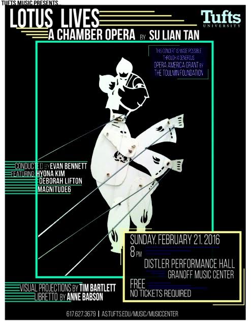 Opera America and Tufts University present Lotus Lives