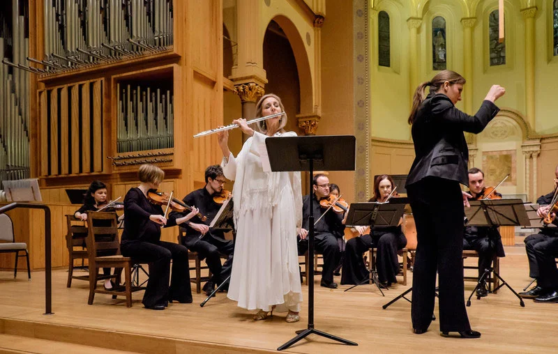Carol Wincenc performs Autumn Lute Song with the Juventas Ensemble