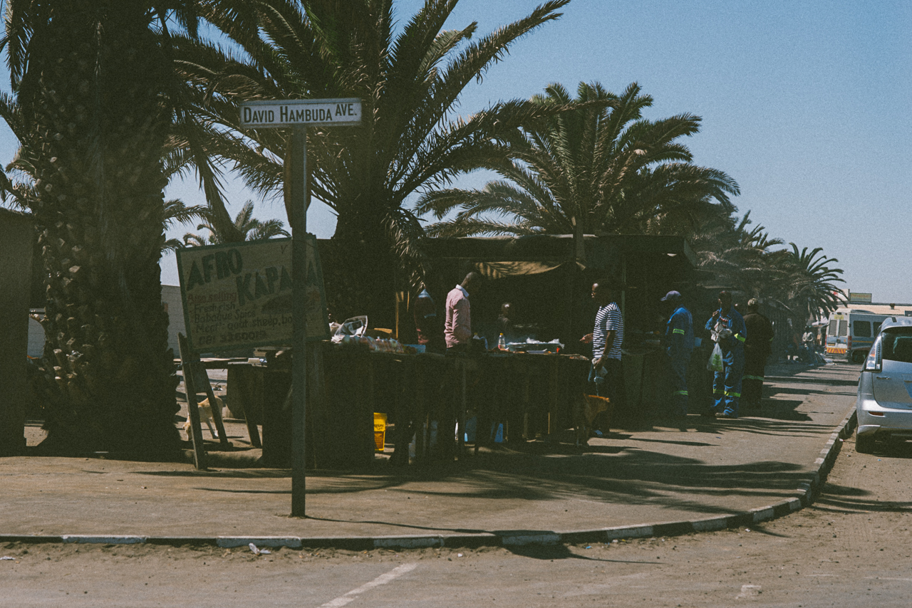  Scenes from the 'location' in Walvis Bay. Compare these streets to the next photo 