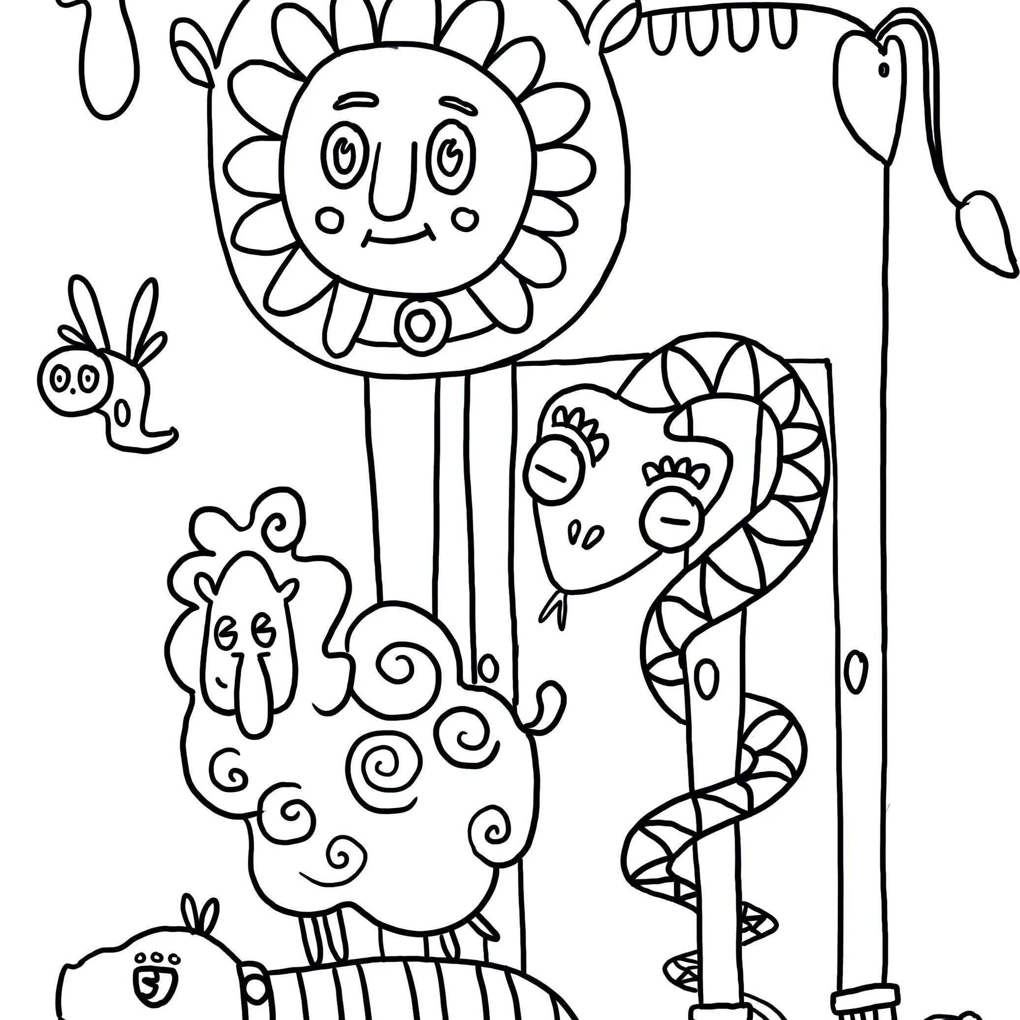 Bremer Stadtmusikanten Zum Ausmalen