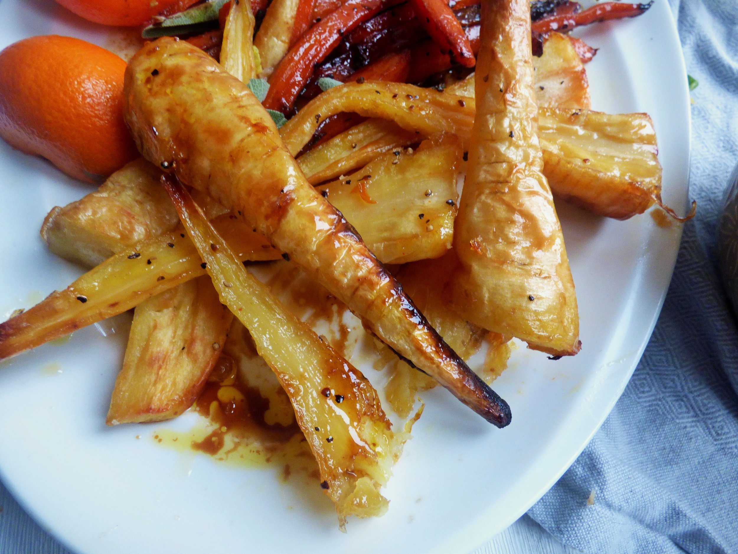 The Perfect Roast Parsnips