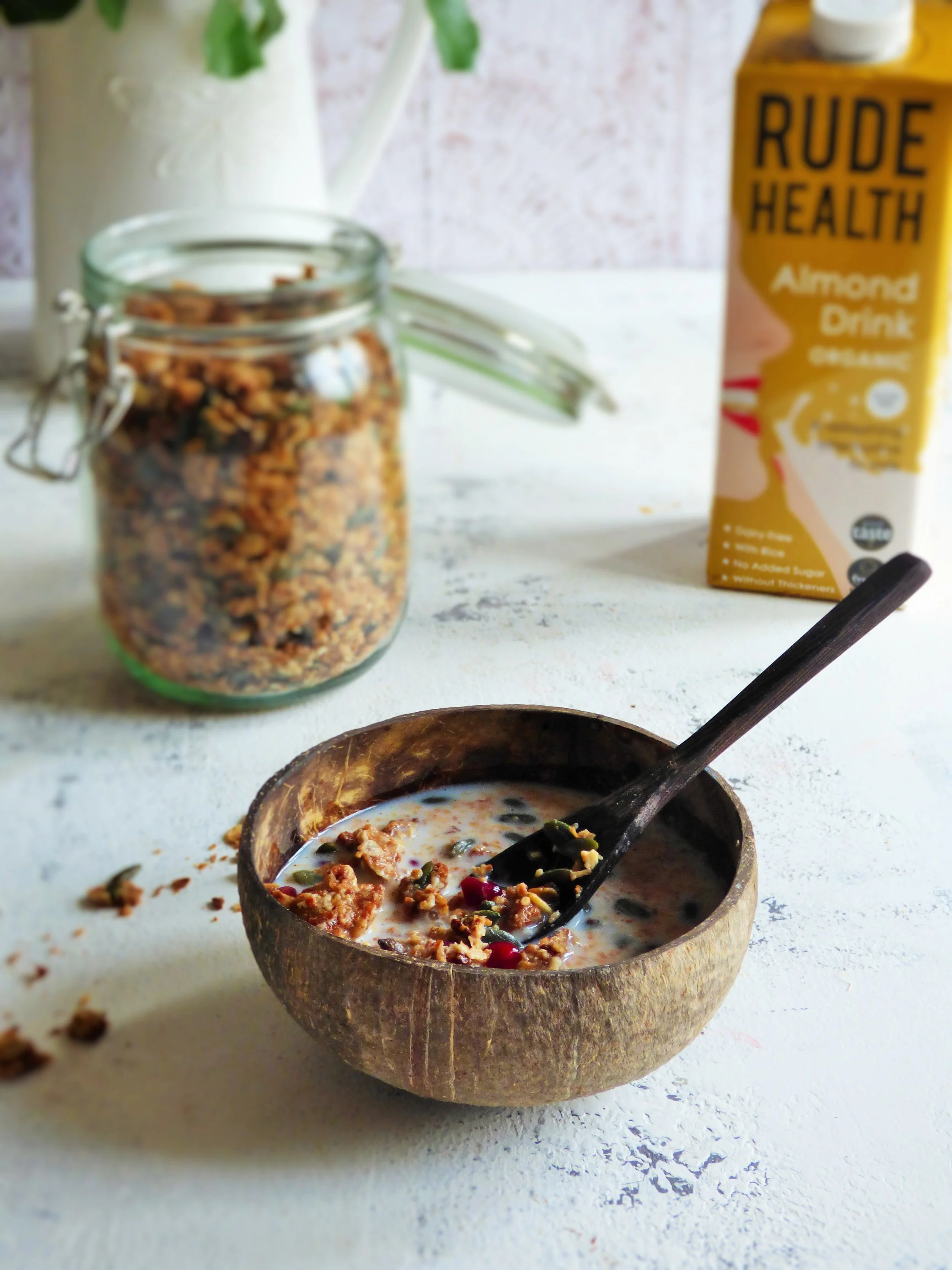 Peanut butter granola