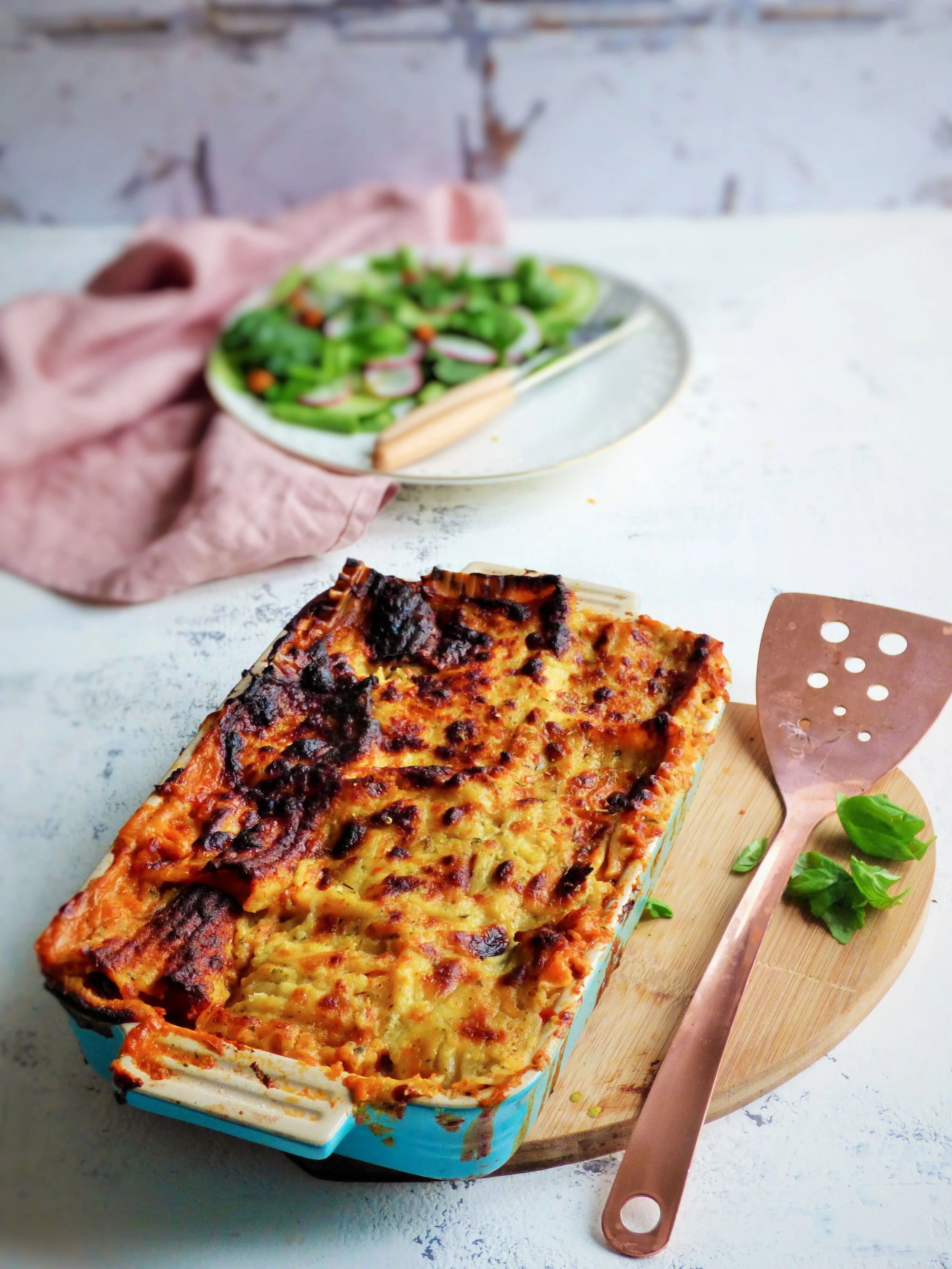 Lasagne (gluten free, vegan, low fodmap)