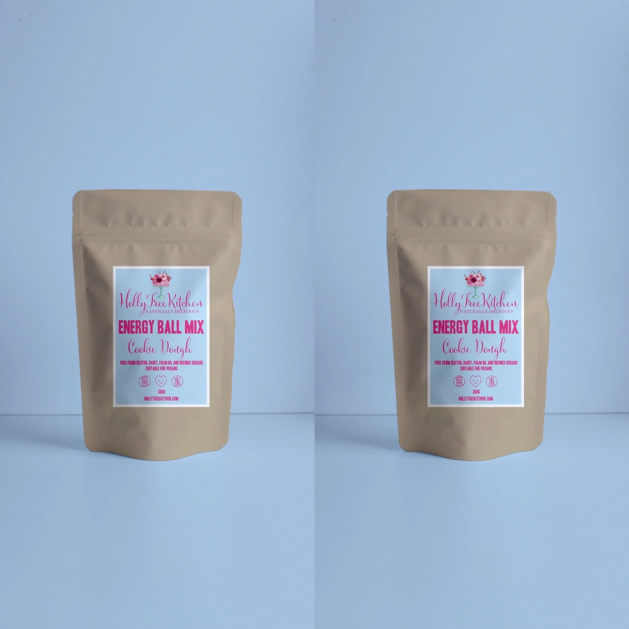 Vegan, refined sugar free and gluten free cookie dough energy ball mix. Made in Cheshire. UK nationwide delivery.