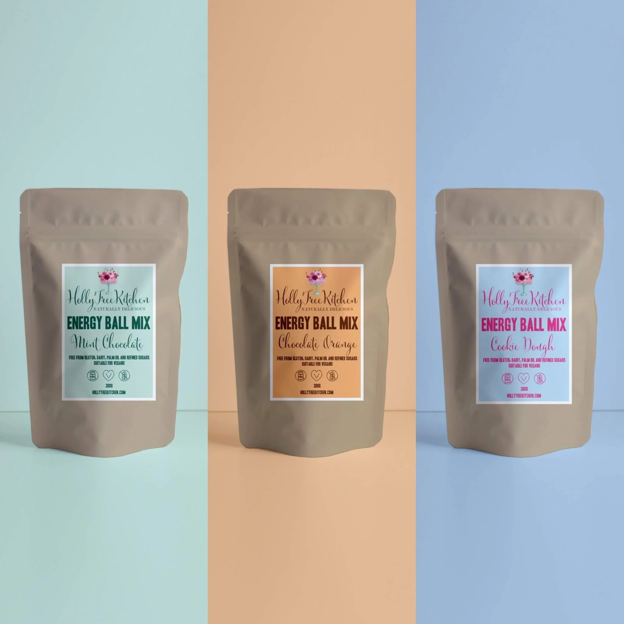 Vegan, refined sugar free and gluten free energy ball mix. Made in Cheshire. UK nationwide delivery. Bundle. discount.