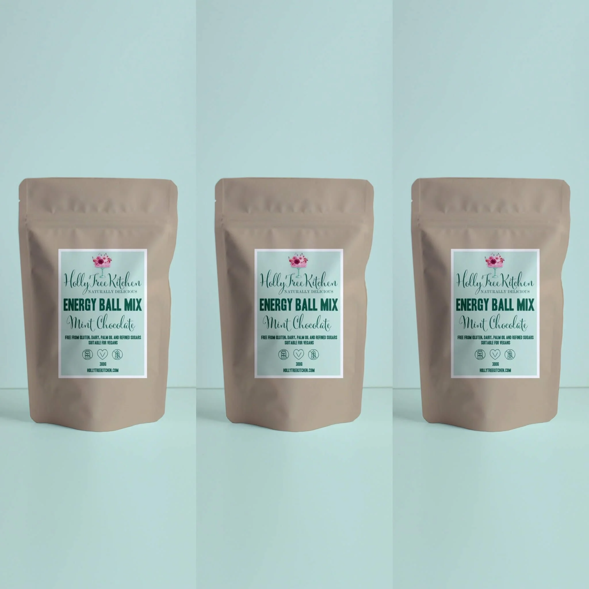 Vegan, refined sugar free and gluten free mint choc chip energy ball mix. Made in Cheshire. UK nationwide delivery. Bundle. discount.