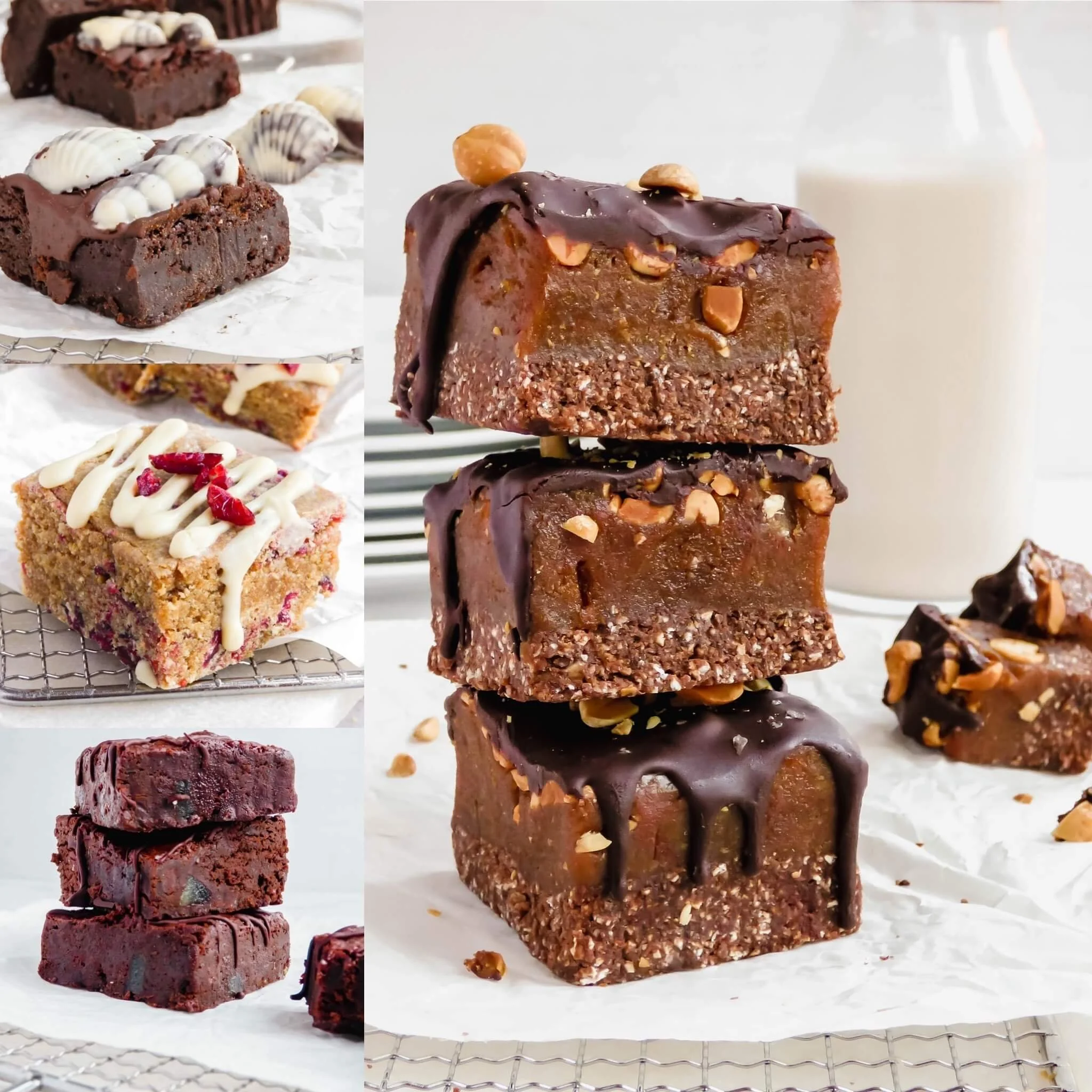christmas mixed brownies and squares.JPG