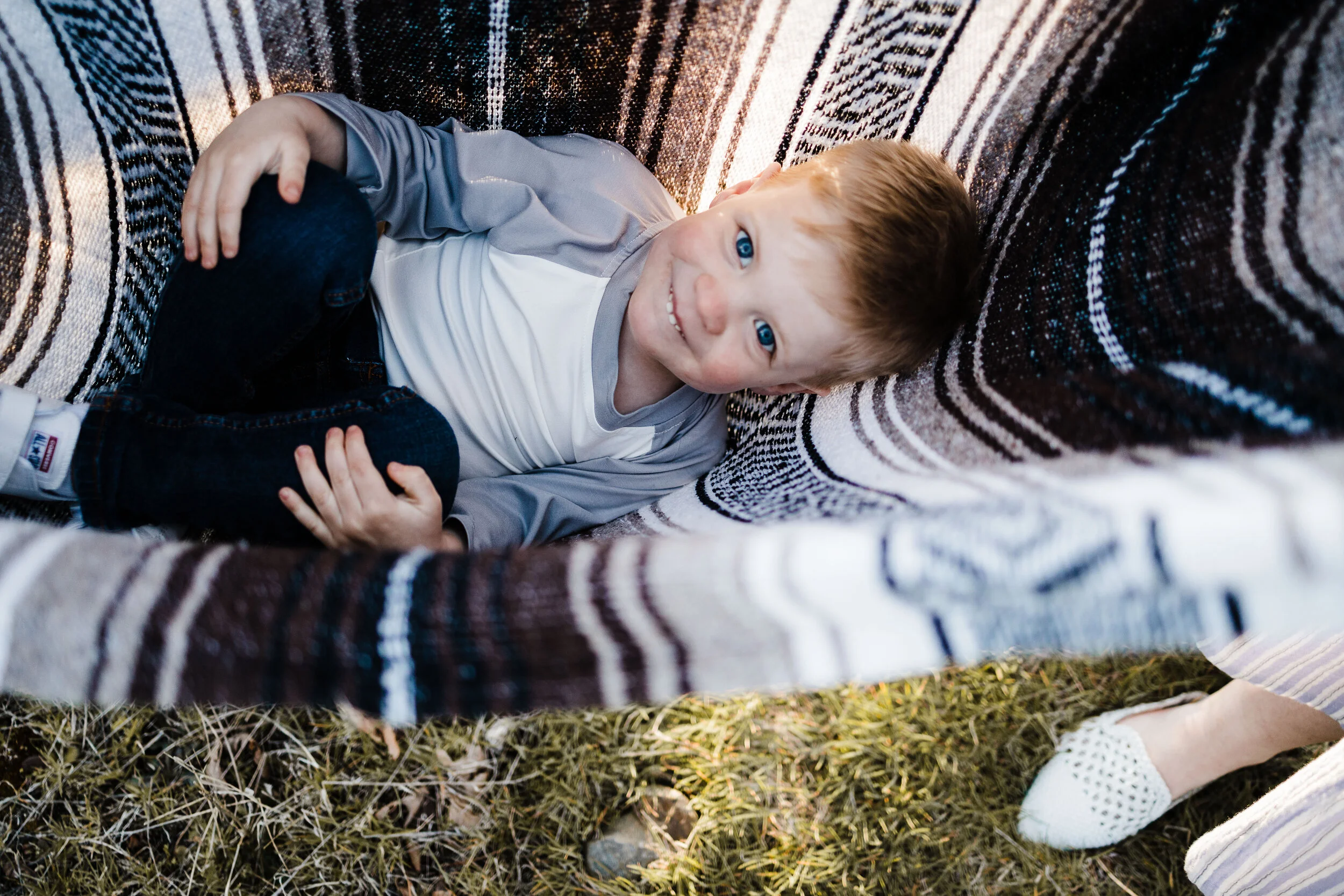 Toddler being swung in a blanket, Buckley, WA Family Photographer, Brooke Holliday Photography