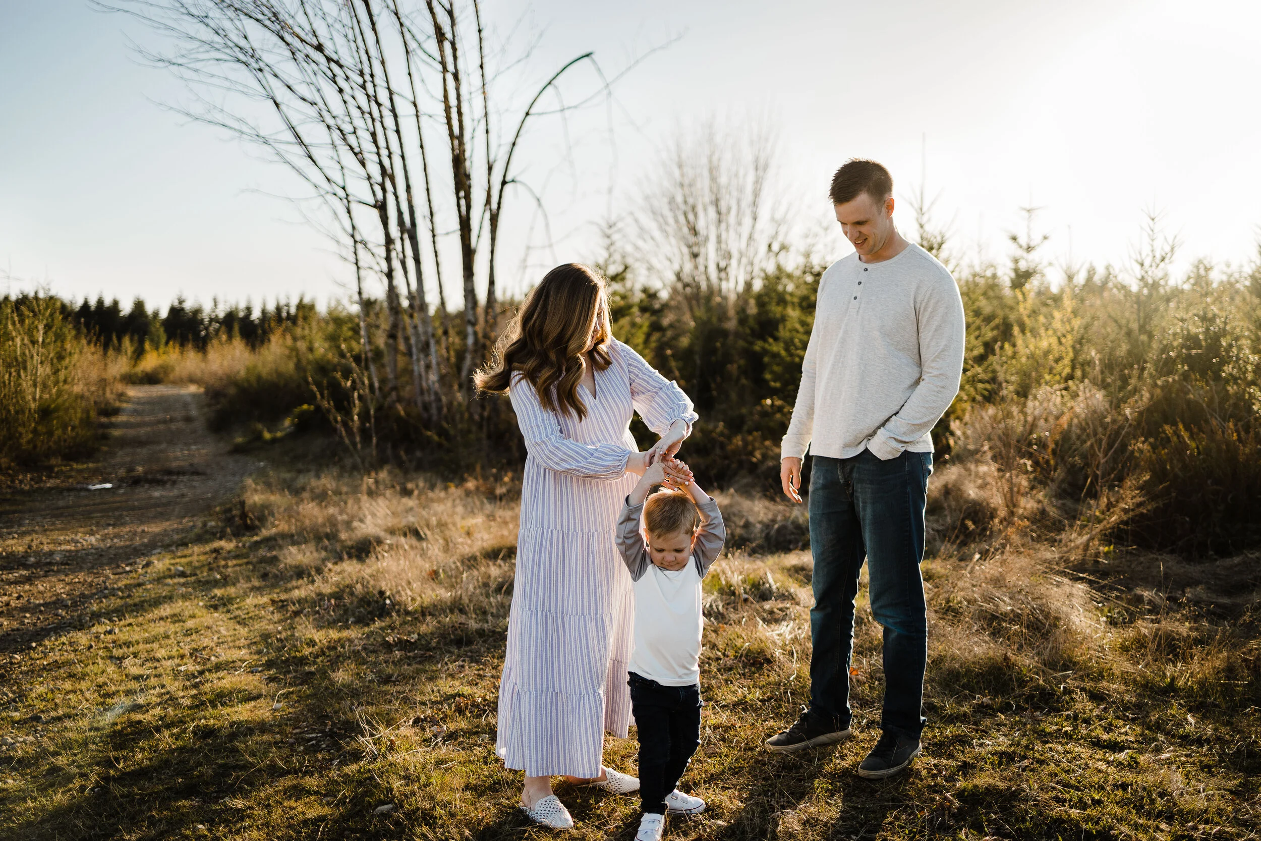 Family Dancing Together, Buckley, WA family photographer, Brooke Holliday photography