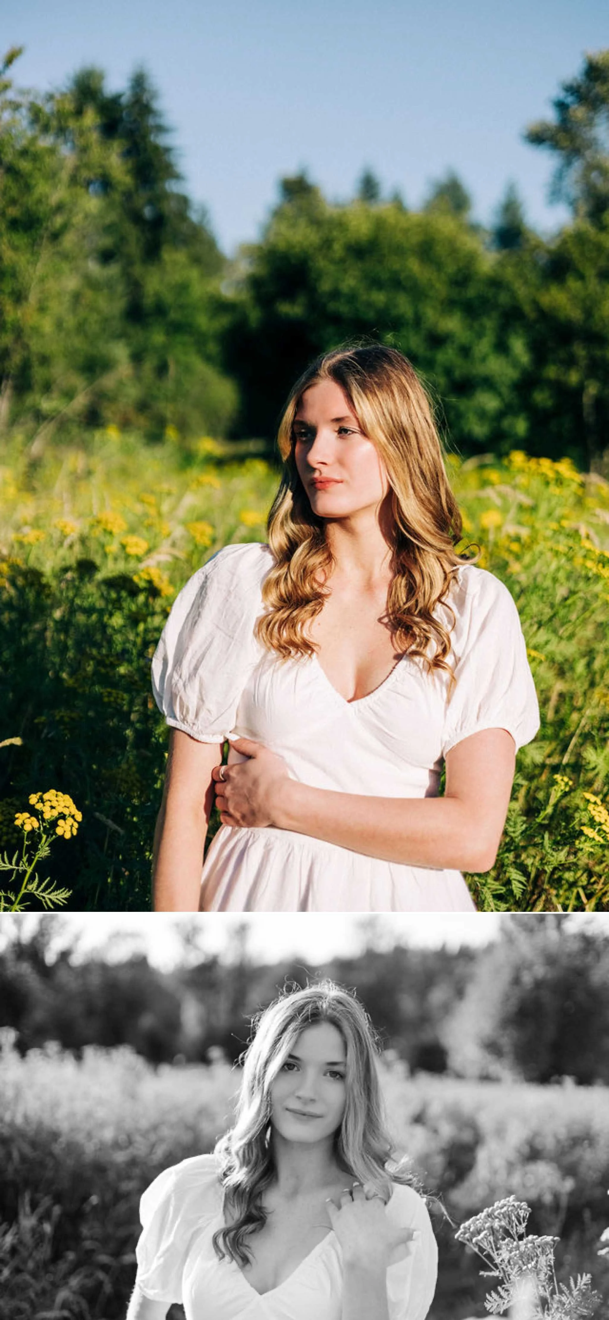 High School Senior Photos at Flaming Geyser State park