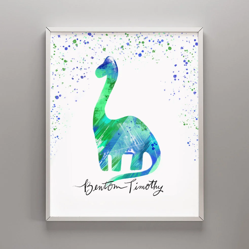 Baby-Name-Dinosaur-8x10-framed1.jpg