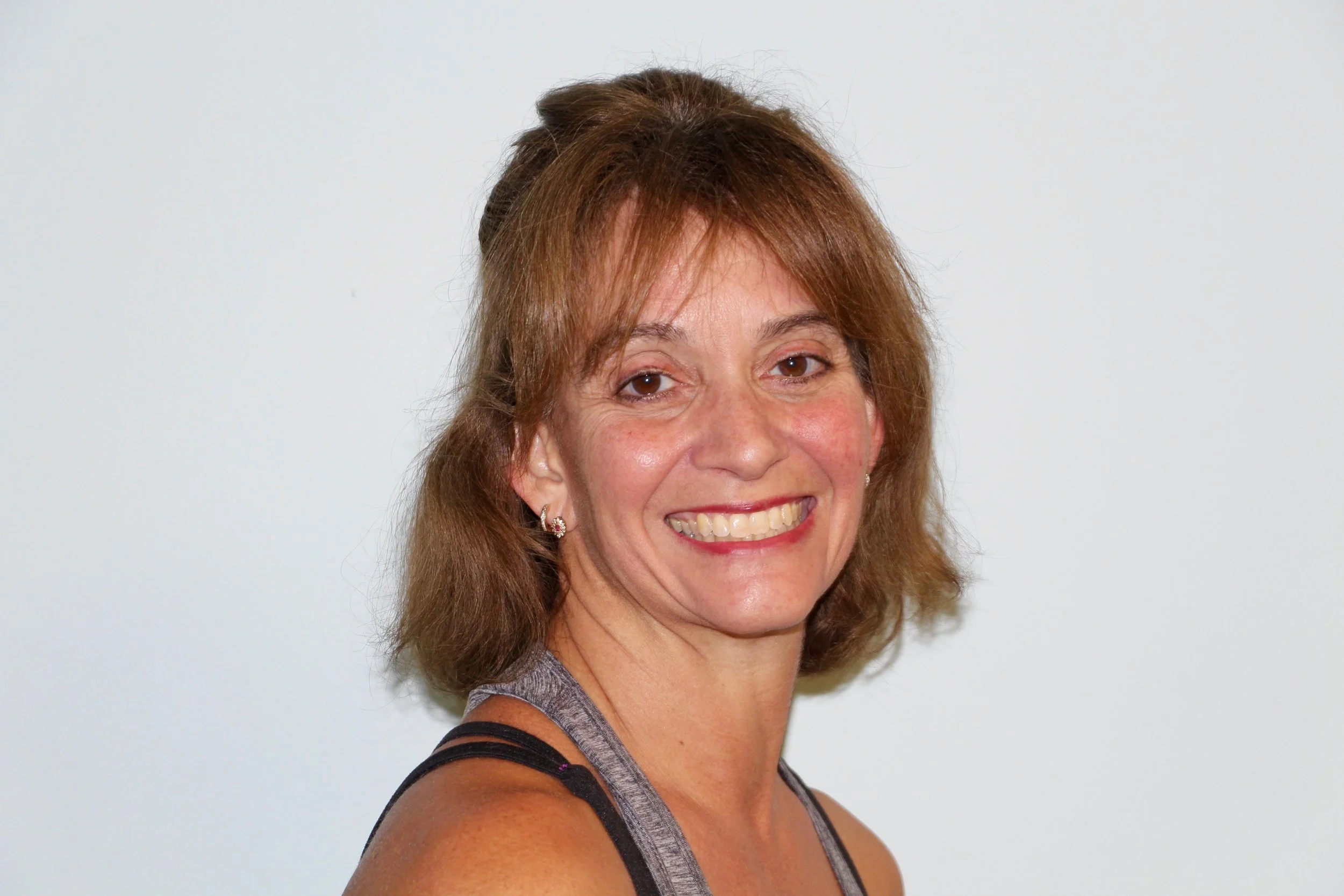 Mary Polly-Berte, Certified Group & Pilates Instructor Mary is a certified AAAI/ISMA group exercise instructor and AAAI/ISMA Pilates certification. She is also Les Mills Body Step certified. She has worked in the fitness industry since 2007 offering group exercise in the following formats: hi/lo impact cardio, Muscle & Strength Training, Pilates, Step and cardio dance style programs. Mary believes exercise and fitness are essential. She strives to offer instruction that is safe, fun and beneficial. Mary lives in Londonderry. She is married and has 2 daughters. Mary teaches various pilates classes at our studio.