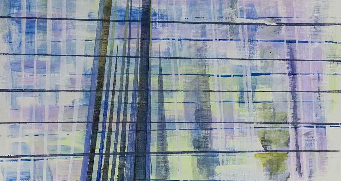Reflections V, Acrylics on Canvas