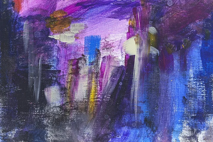 Sunrise, Oil on Canvas
