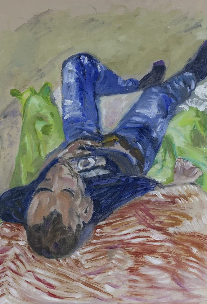 Delayed, Oil on Canvas
