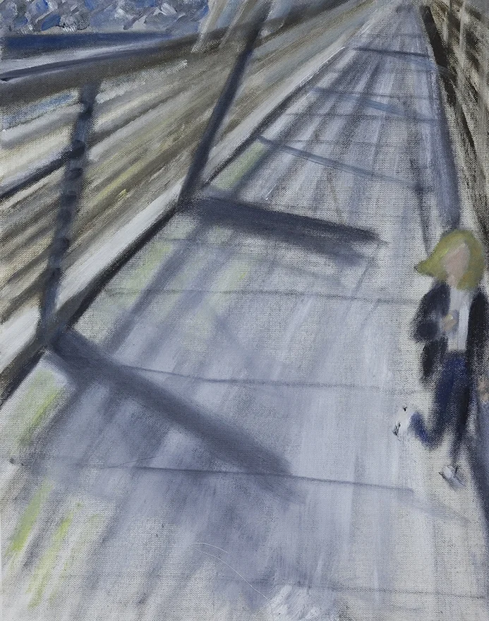 Flight, Oil on Canvas