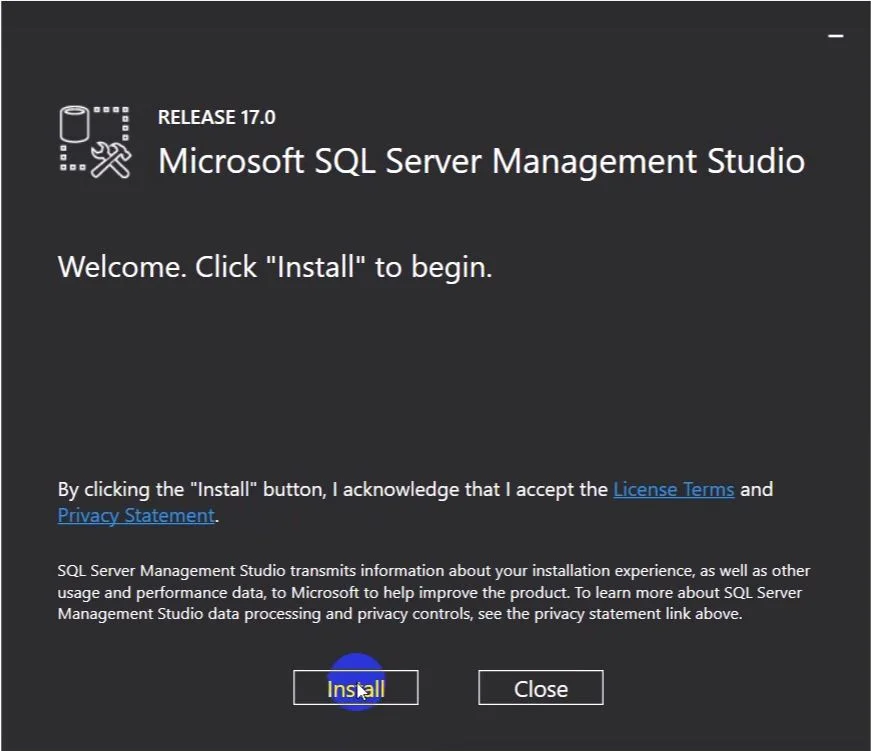 Click Install and follow the simple instructions.