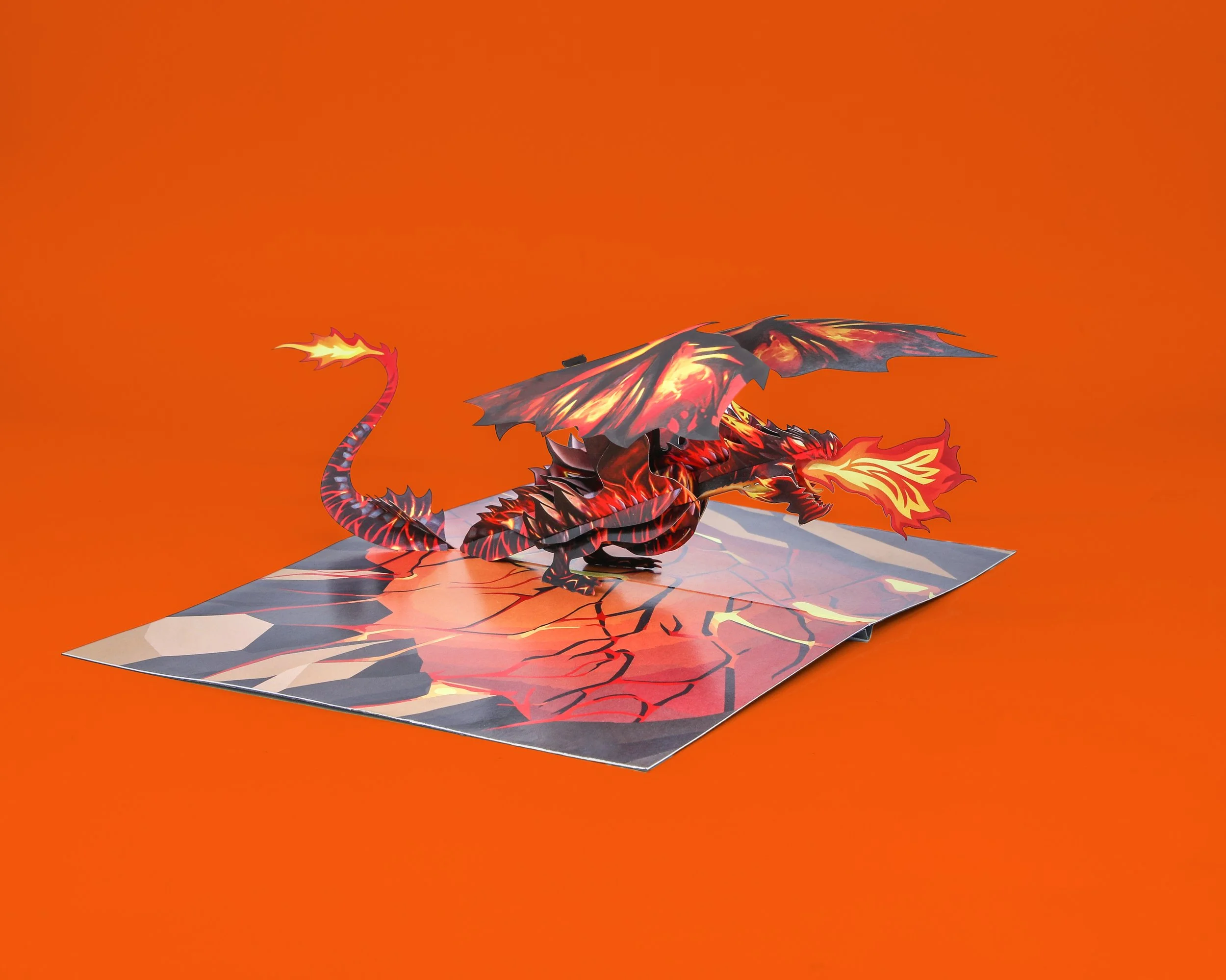 Fire breathing Dragon 3D popup card.jpg