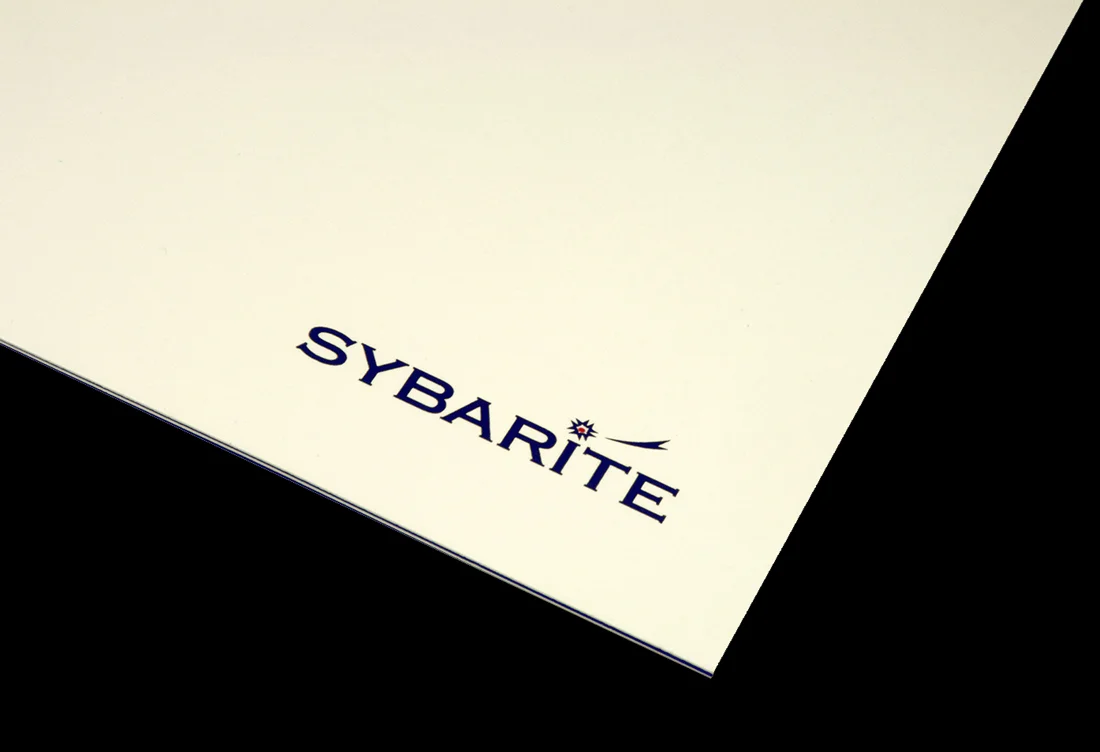 Digital print cover onto uncoated card.