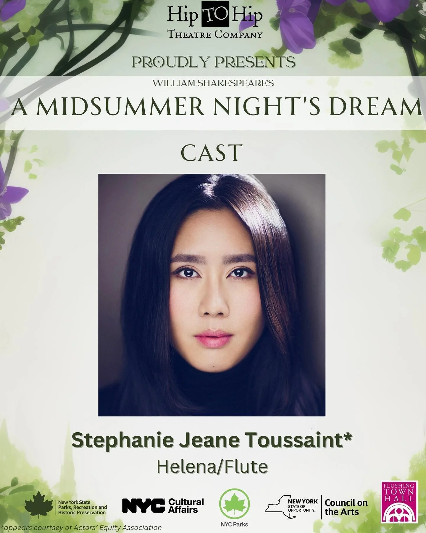 I&rsquo;ve been sweating bullets all summer working on @hiptohiptheatre&lsquo;s 17th season of Shakespeare in the Park, Aug 7-24. So stoked to be working on two Willy productions with an incredible group of artist. 

Come watch me be a baddie in Mids