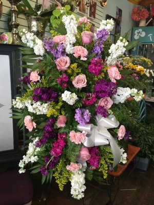 Stunning Standing Spray — Wholesale Flower Market
