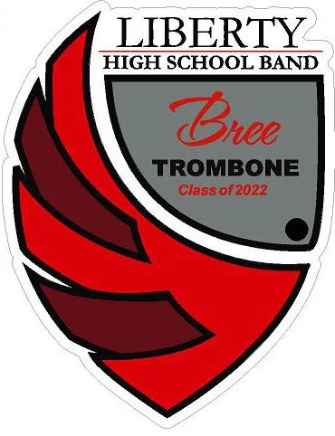 LIBERTY HS BAND  Acrylic Key Chain.jpg