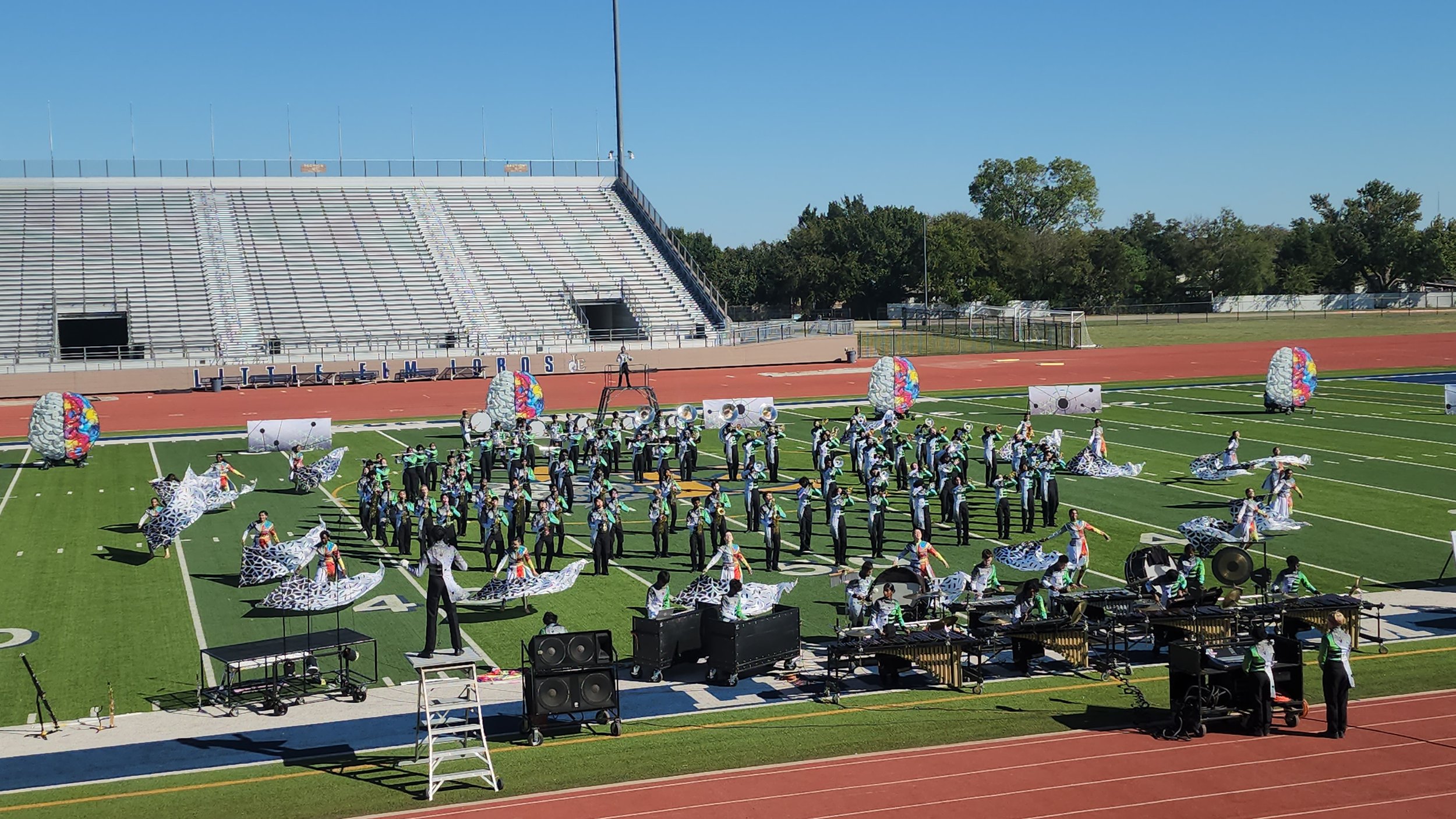 Redhawks March On: Liberty Band Earns Superior Ratings and Advances to Area